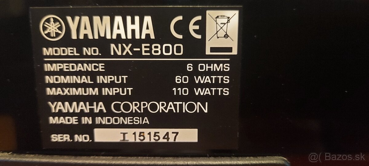Predám mini systém Yamaha MCR-E810 - 5