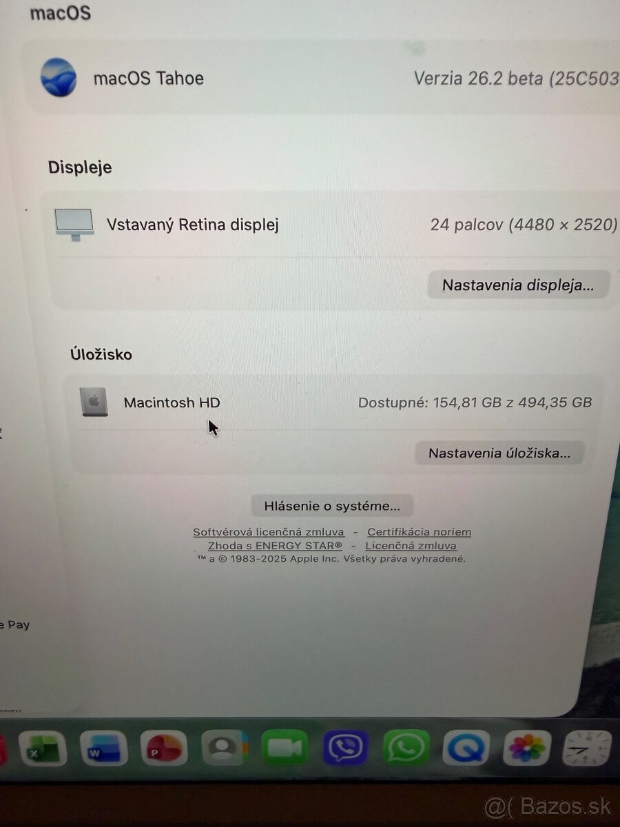 Apple imac 24, M1, 8gb ram, 512gb ssd disk, modrý - 5