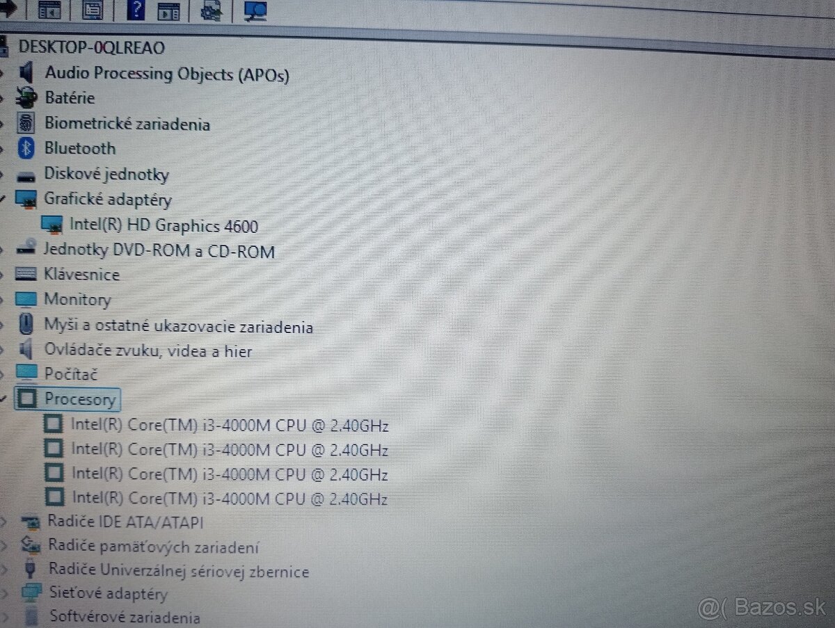 predám Hp probook 470 g1 , Intel i3 , 8gb ram , Win 11 - 5