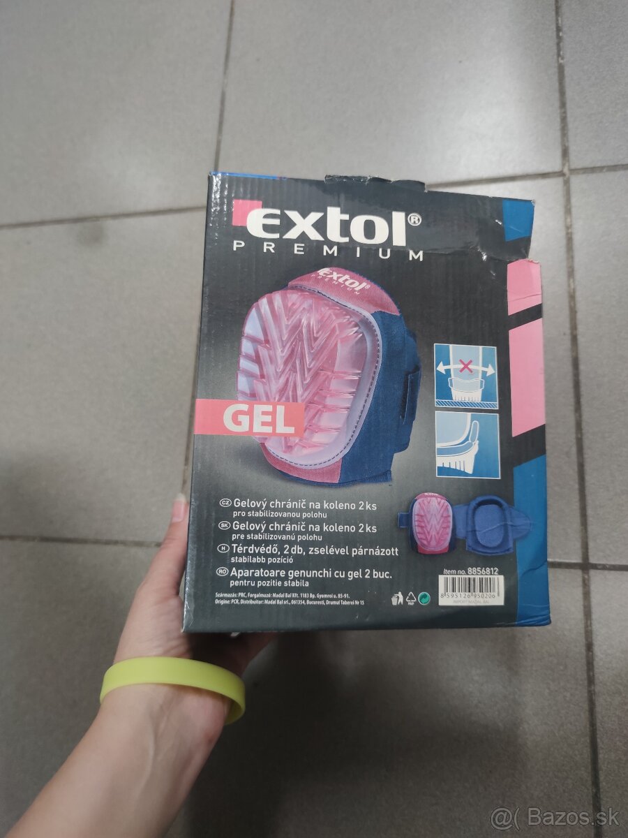 EXTOL PREMIUM nákolenník gél 2ks - 5