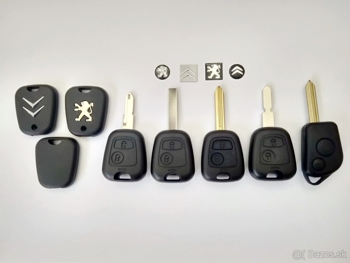 autokľuč obal kluča citroen c3 jumper c4 jumpy picasso - 5