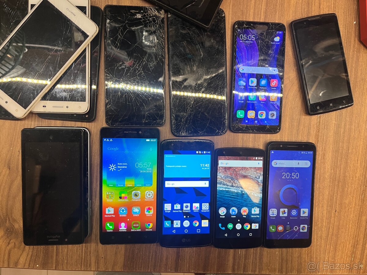 Android 5 až Android 11 smartfóny funkčné - 5