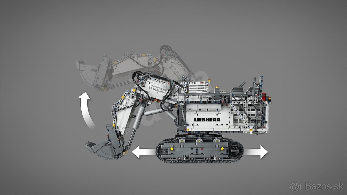 LEGO Technic 42100 Bager Liebherr R9800 nerozbalené - 5