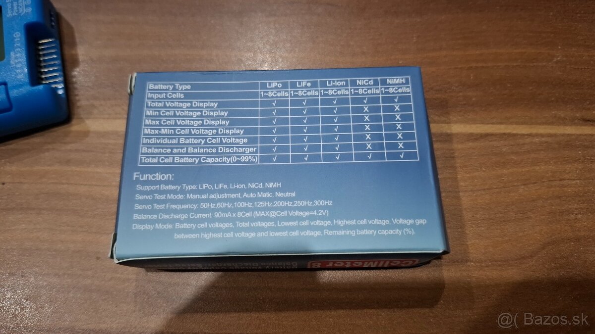 Tester kapacity batérií a servotester - 5