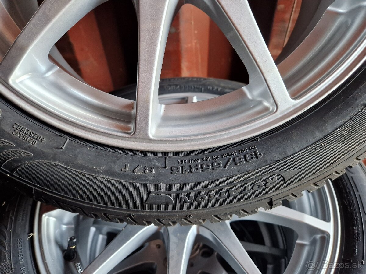 195/55 r16 zimne pneumatiky 195/55/16 pneu 195 55 16 - 5