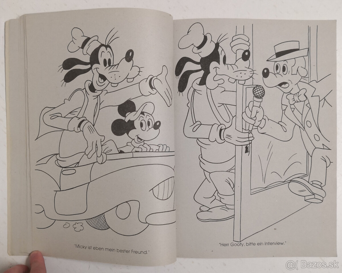 Retro Omaľovánka Hollywood Mickey - 5