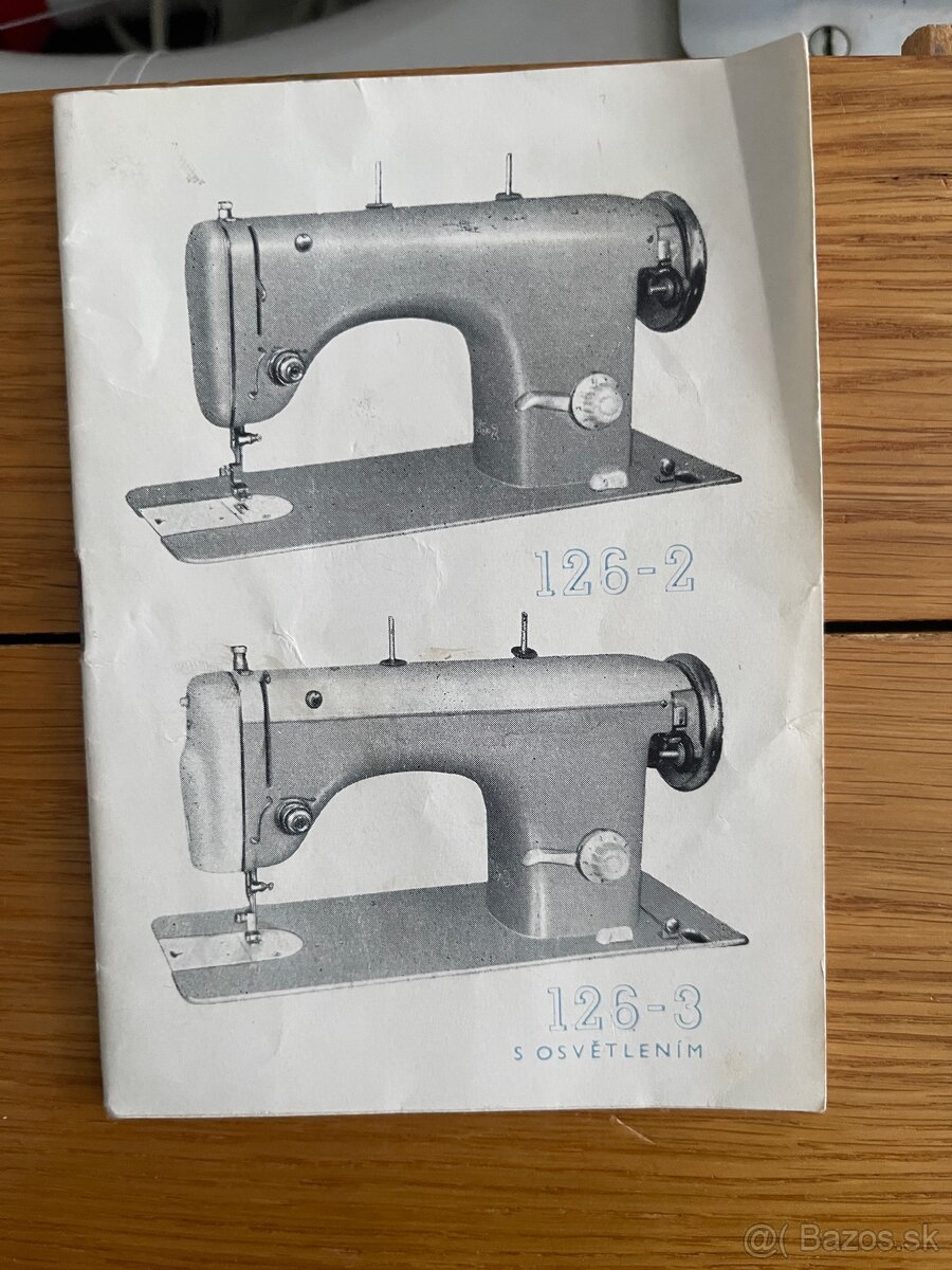 Šijací stroj Minerva v skrinke – funkčný - 5