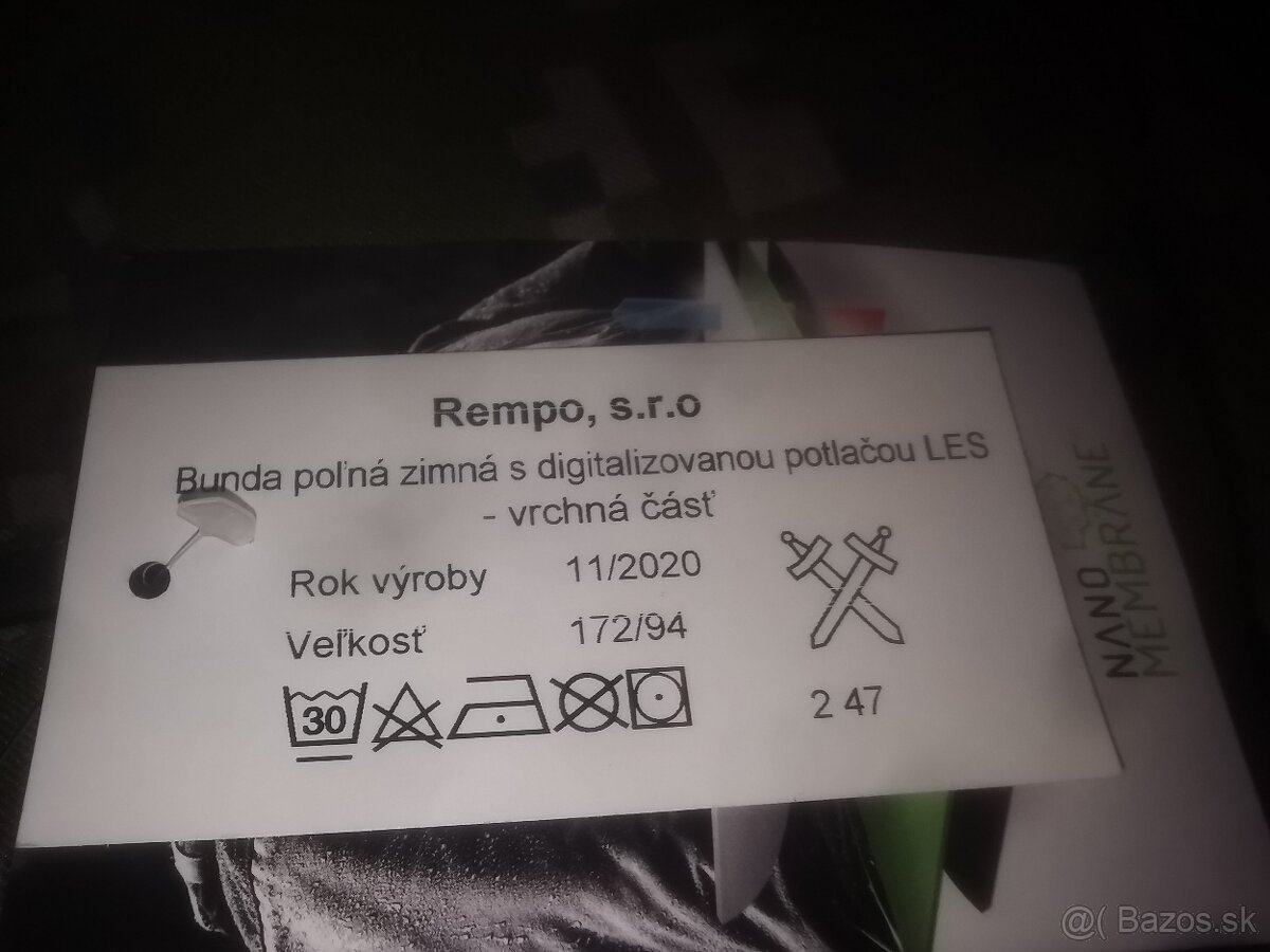 Vojenská bunda GORATEX - 5