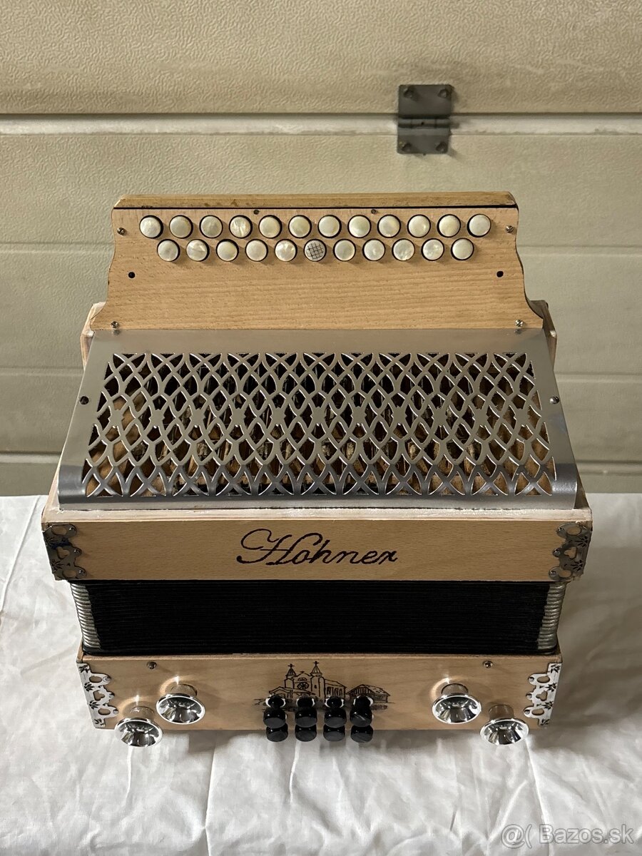 Hohner heligónka CF – 2 hlas - 5