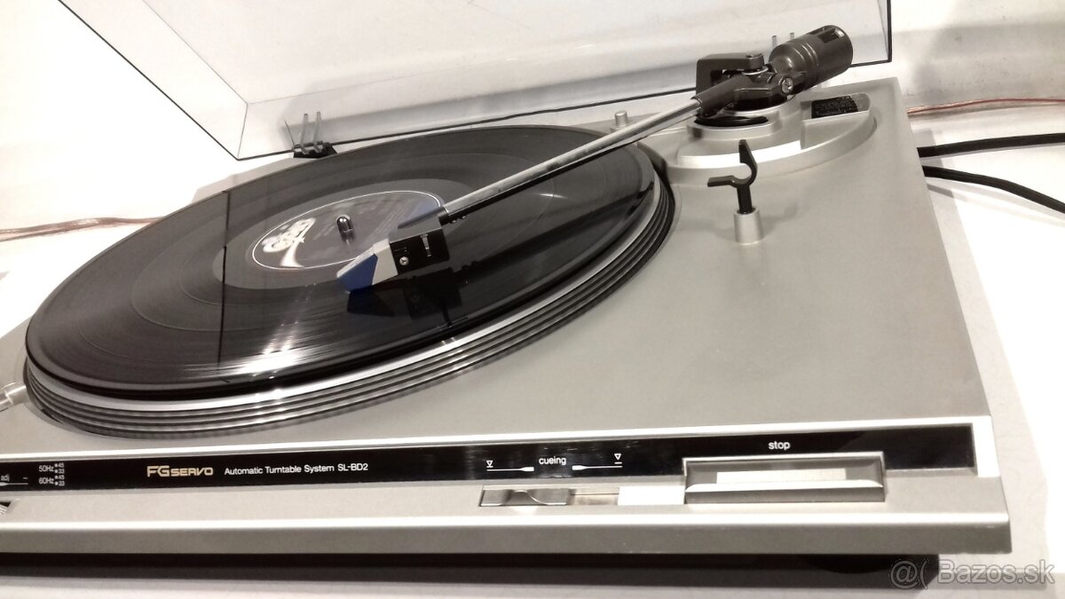 Velmi pekny gramofon TECHNICS SL-BD2, FG SERVO, Japan, AG12 - 5