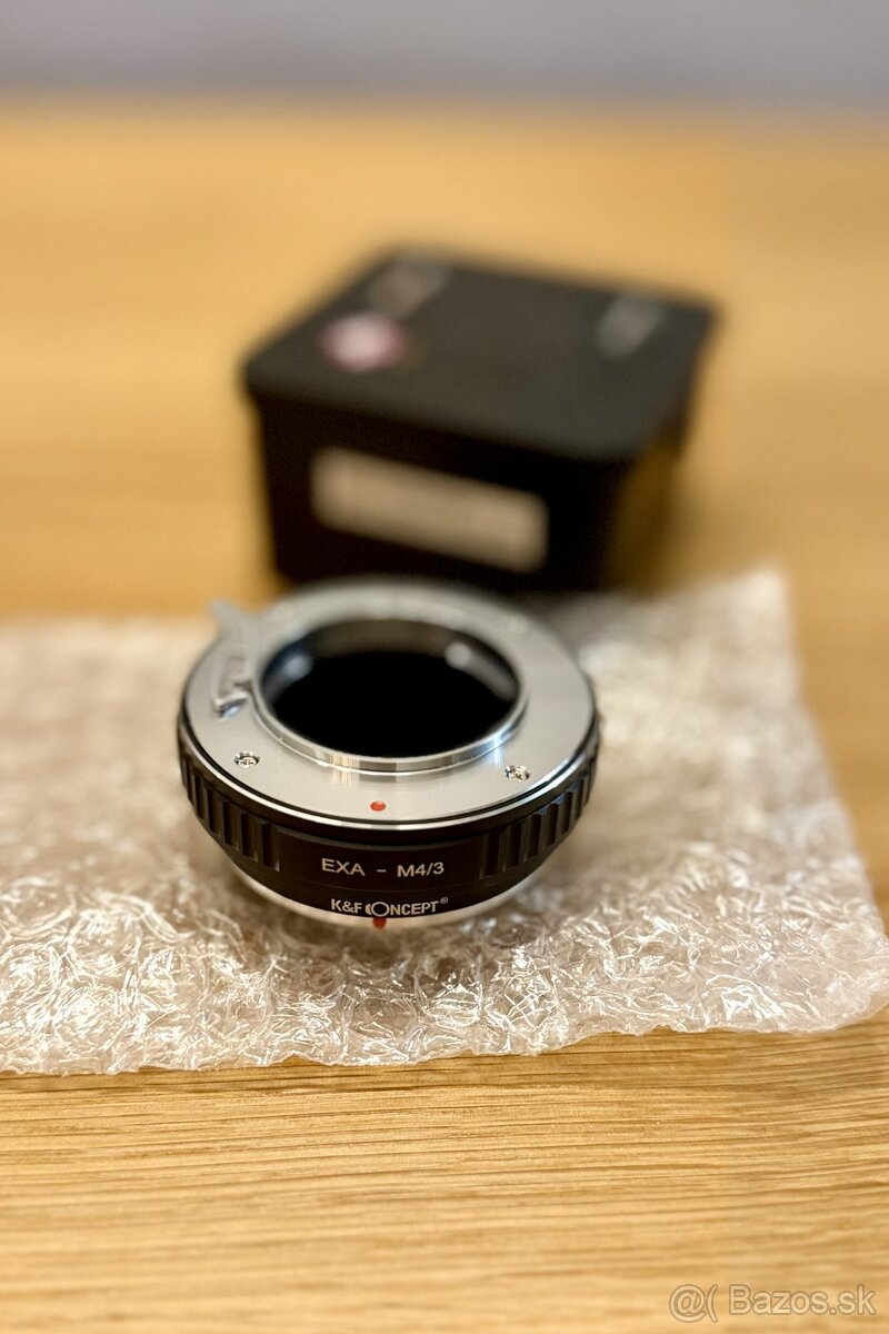 Adaptér K&F Concept z objektivu EXAKTA na OLYMPUS micro - 5