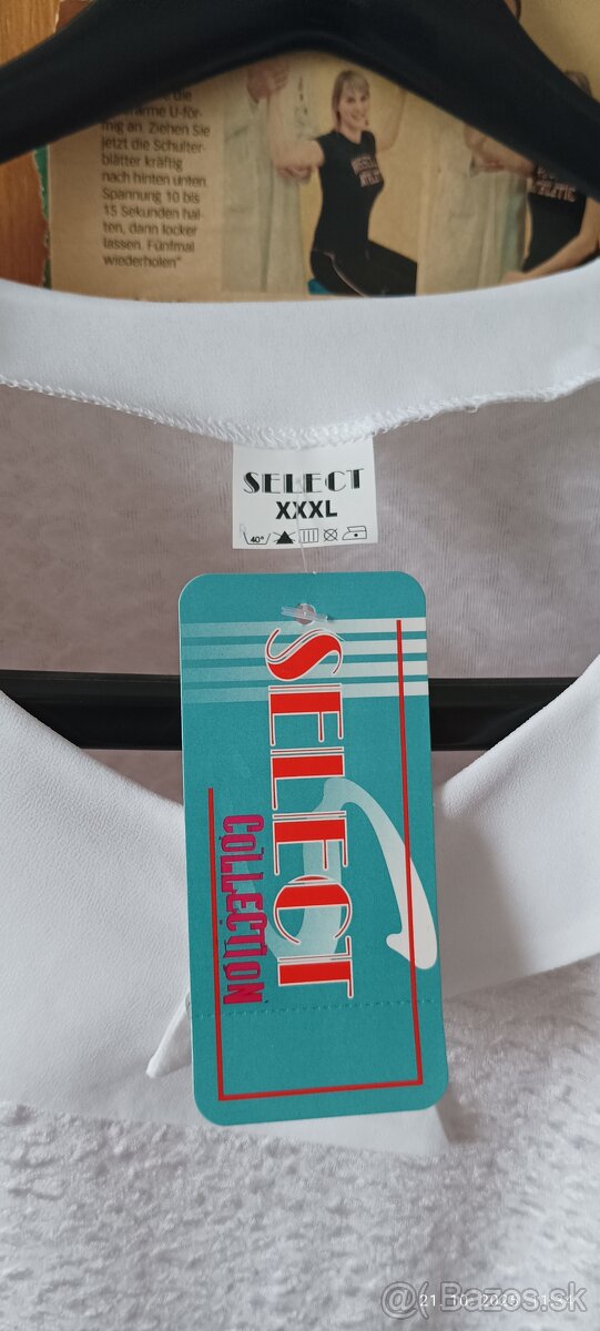 Biele dámske blúzky - 5