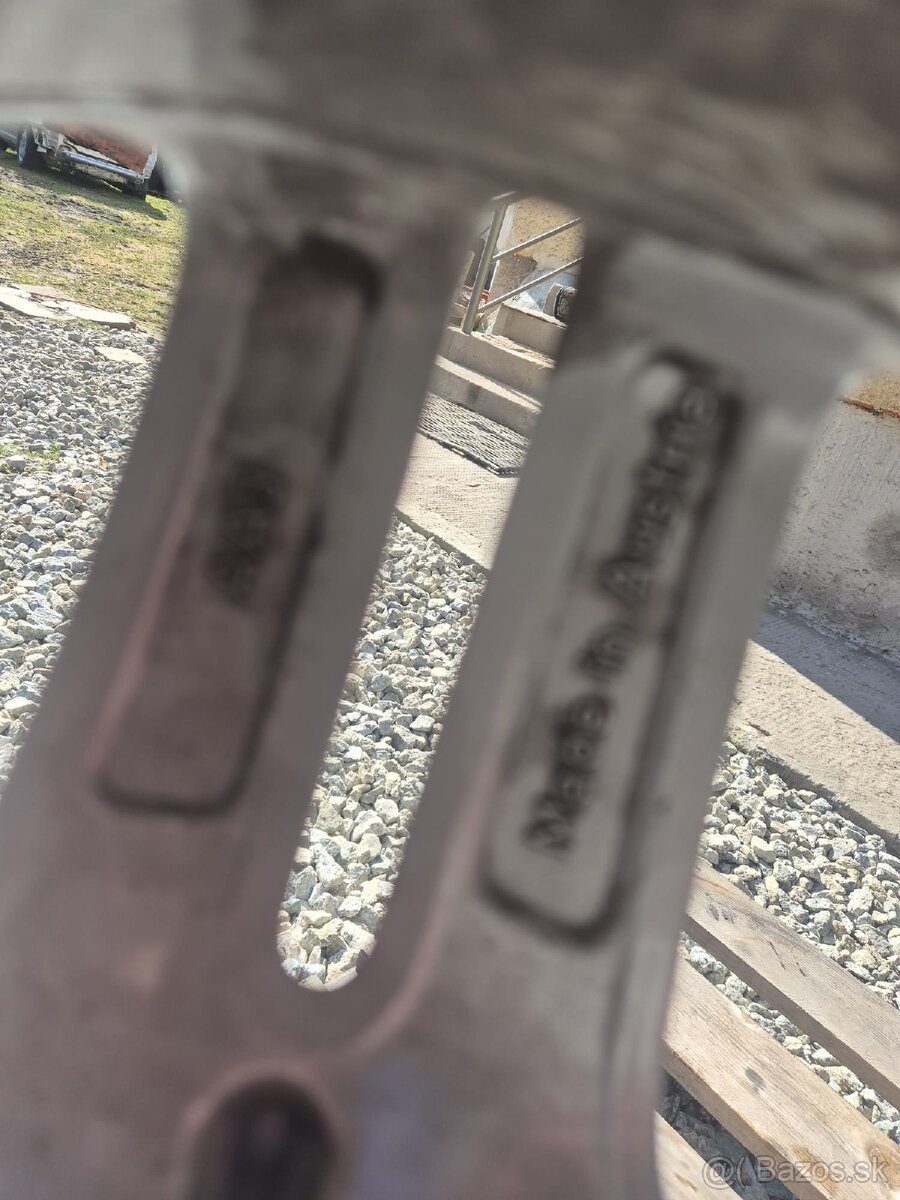 8E0 601 025 AS ( originálny 17" hliníkový disk Audi) - 5