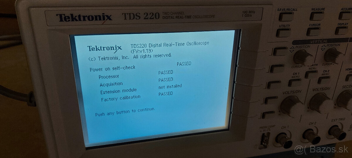 Digitalny osciloskop Tektronix TDS220 - 5