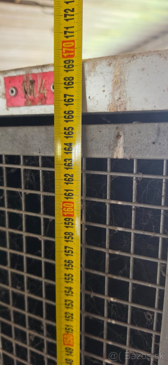 Kovova šatňova skrinka 170x30hlbka50 - 5