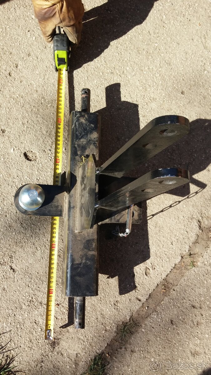 Záves na trojbod guľa na pripojenie náradia na agzat - 5