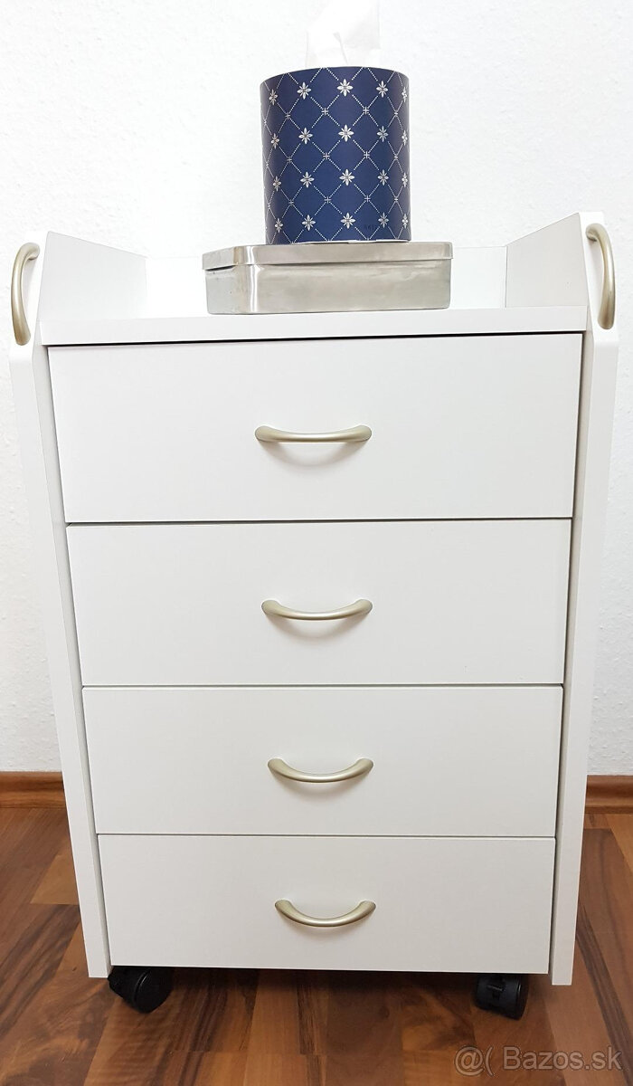 Skriňa na kolieskach so 4 zásuvkami Inter link - 5