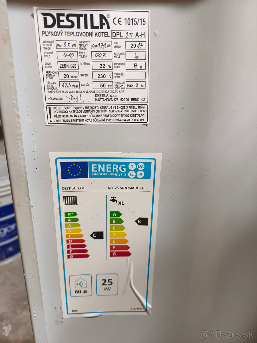 Destila DPL 25 A-H Plynový kotol - 5