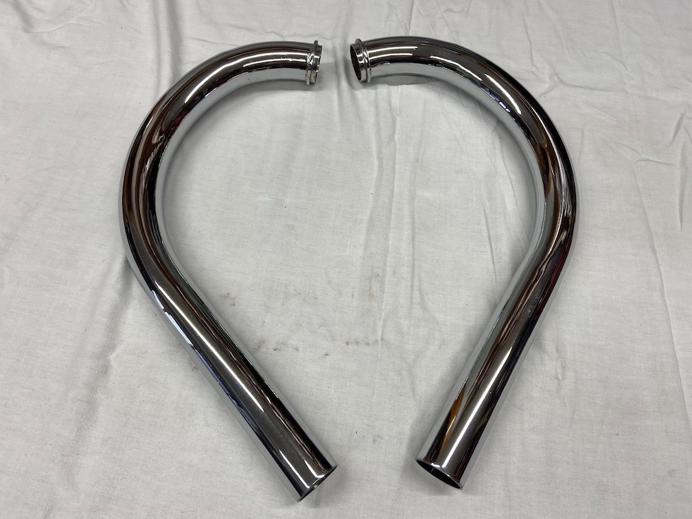 Predám VÝFUKY(dútniky) kolená JAWA 250 350 KYV-PAN, REPLIK - 5