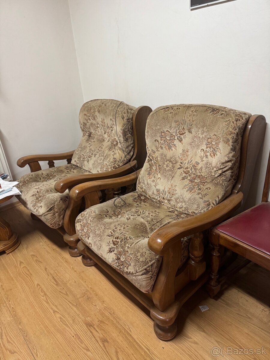 Sedacia súprava z masívu - 5