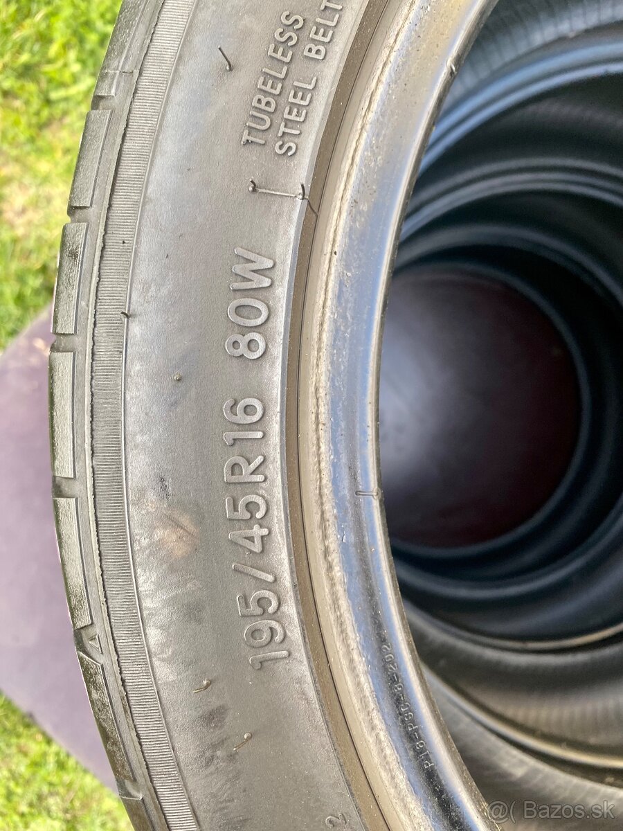 195/45 r16 letné TOYO 80W - 5