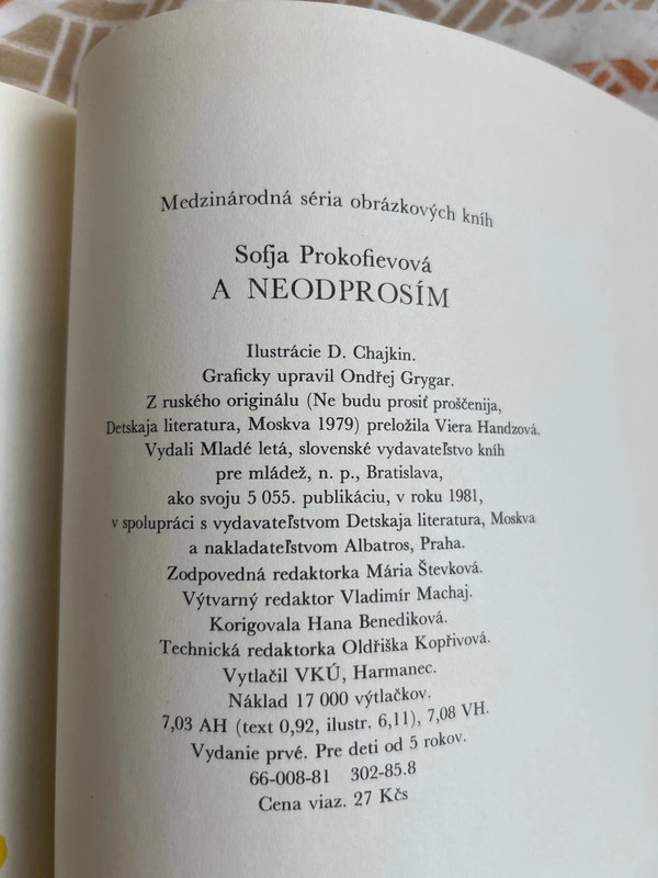A neodprosím - Sofja Prokofjeva rok 1981 - 5