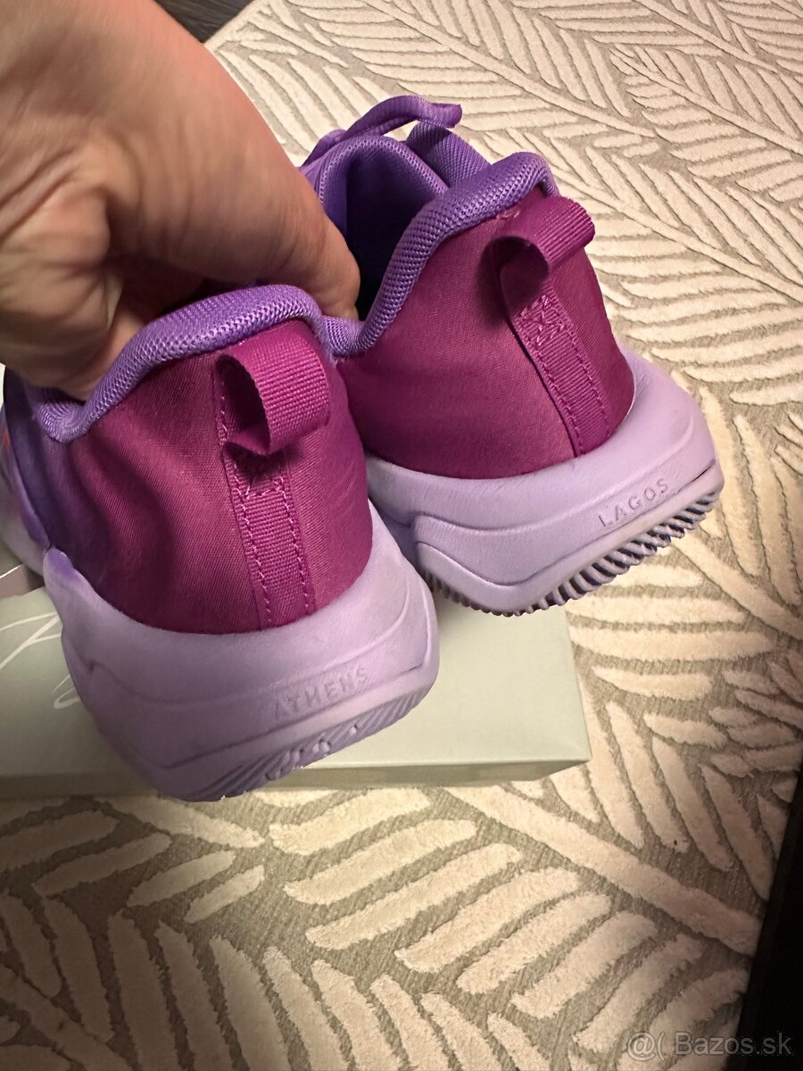Nike basketbalove botasky fialove 38 - 5