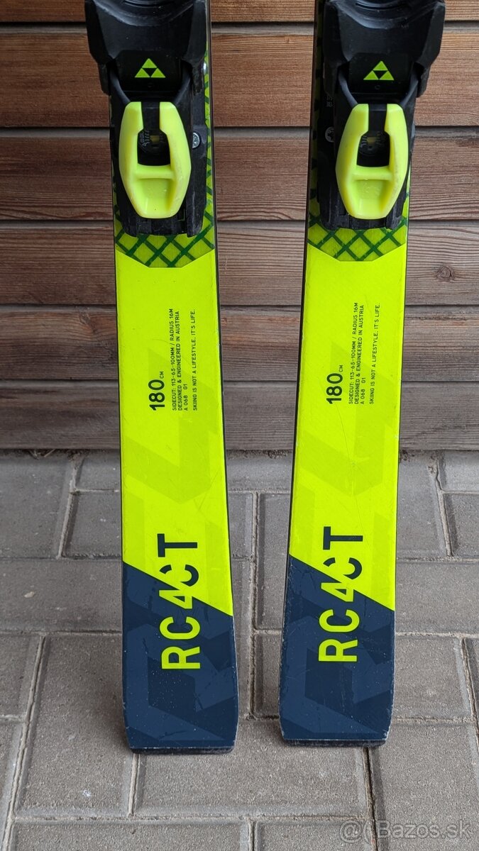 Špičkové carvingové lyže Fischer RC4 WC CT, 180cm, 2022 - 5
