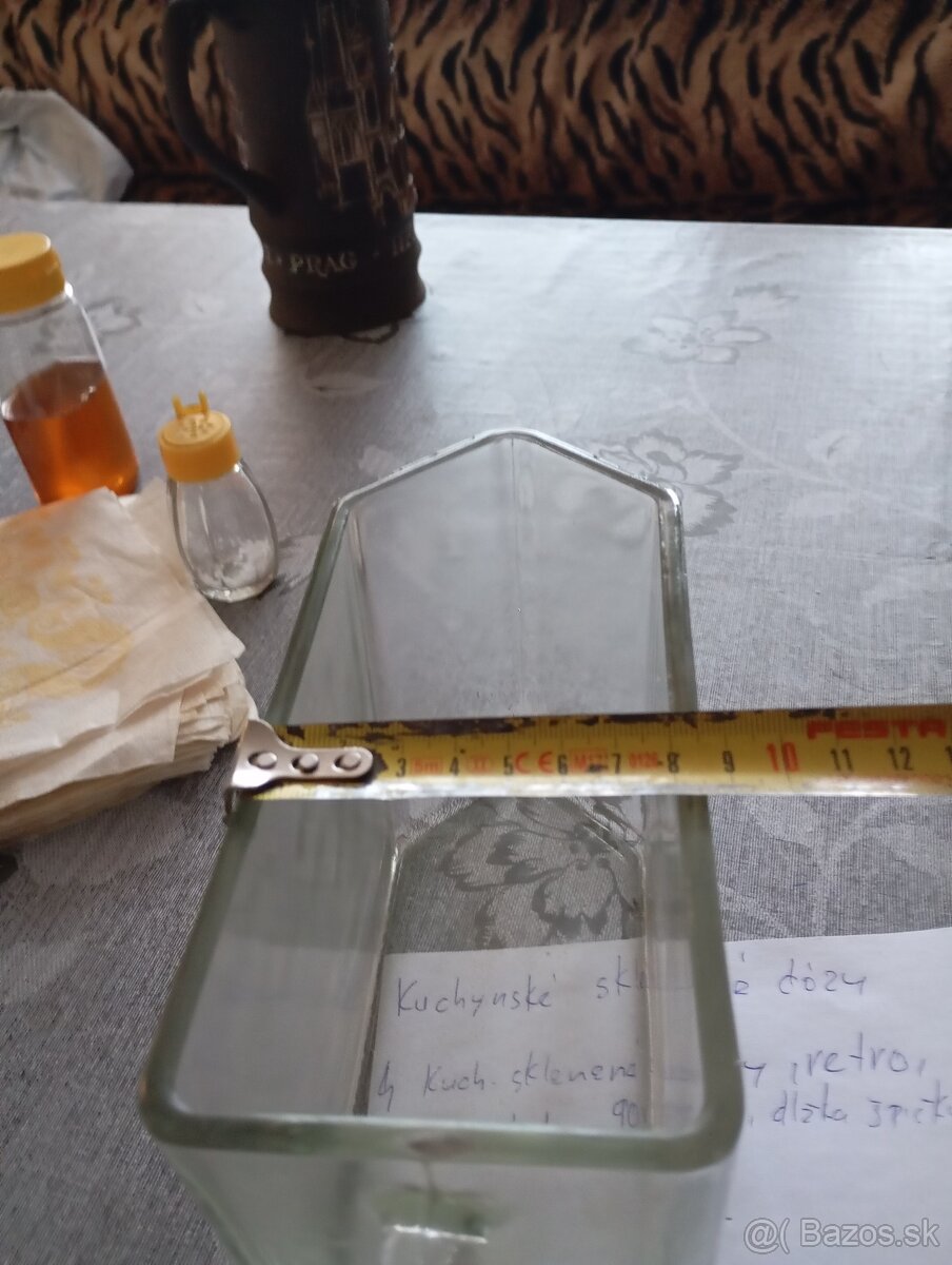 Retro sklenené dozy - 5