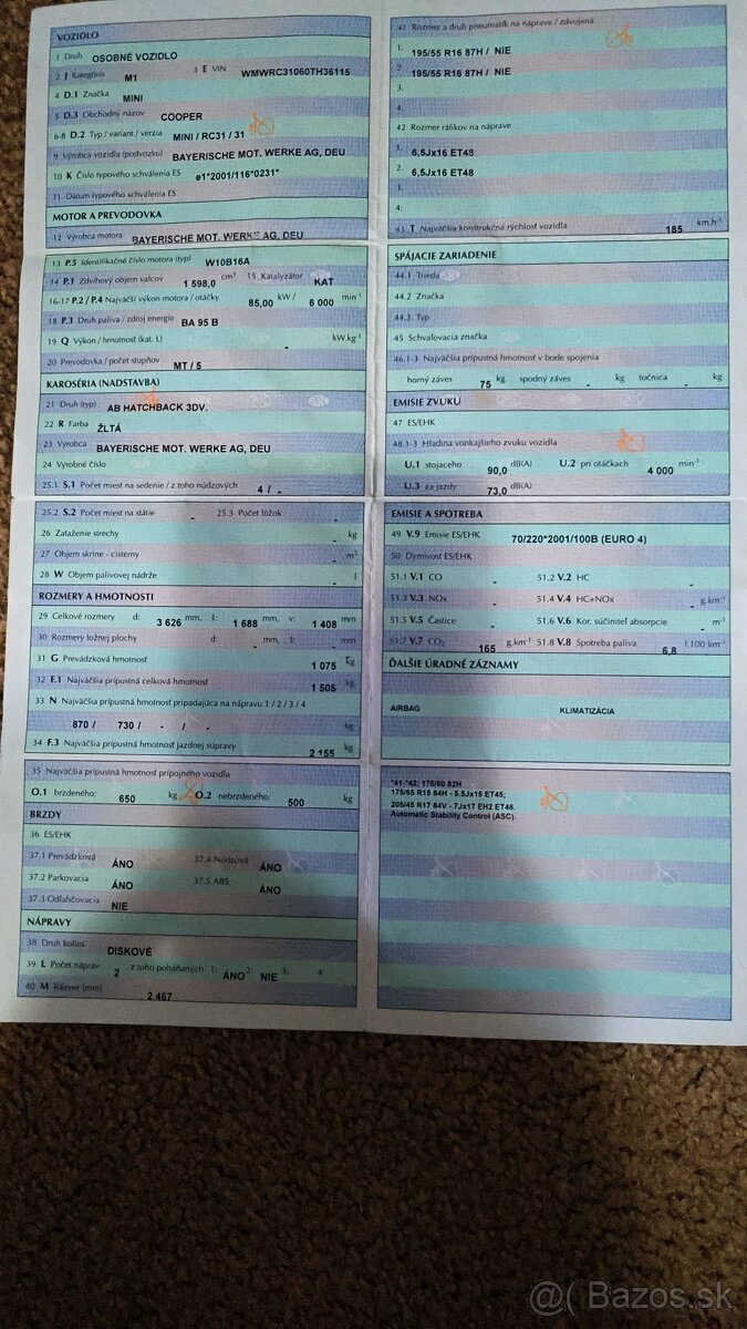 Predam diely MINI Cooper - 5