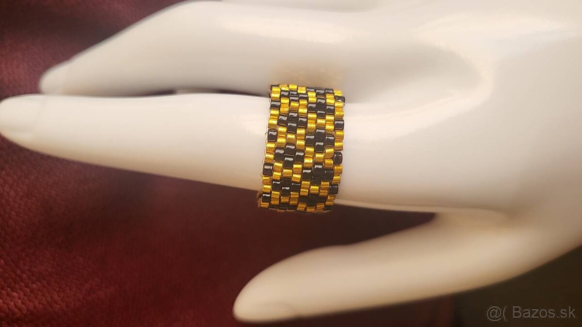 Prsteň ručne šitý - 5