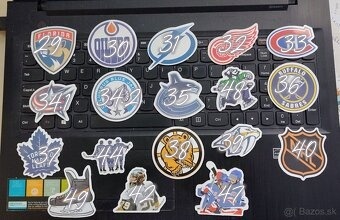 Nálepky NHL tematika - na notebook ,telefón , auto .... - 5