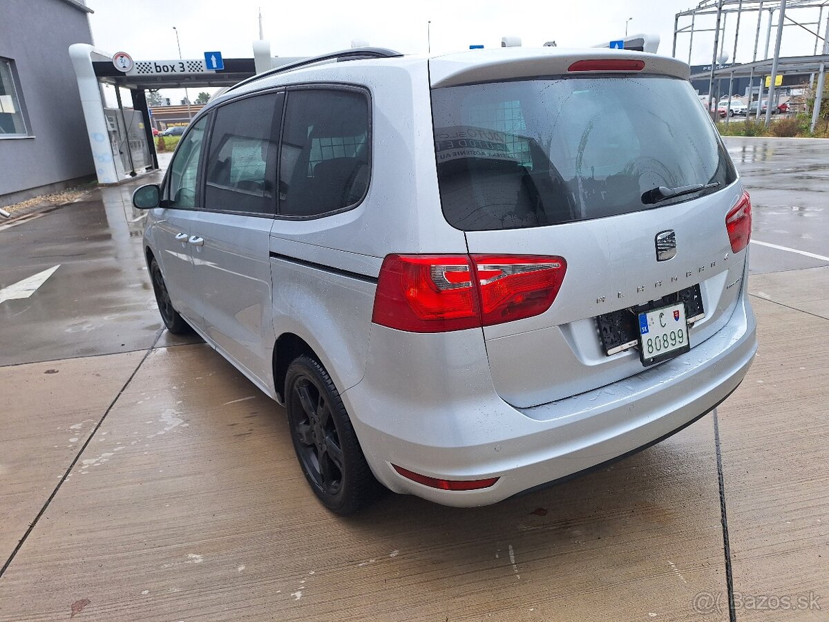 SEAT ALHAMBRA 2,0TDI 4MOTION 4X4 MANUÁL ROK 2012 - 5