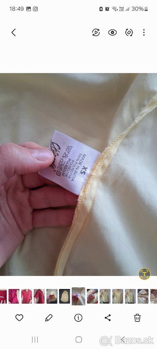 Chicoreé XS/S nová blúzka - 5