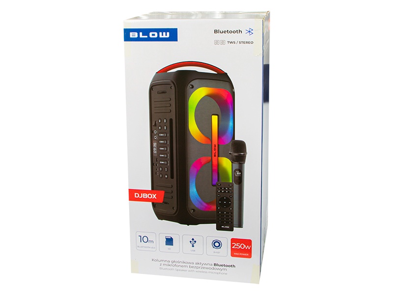 Párty reproduktor Blow DJBox 250W - 5