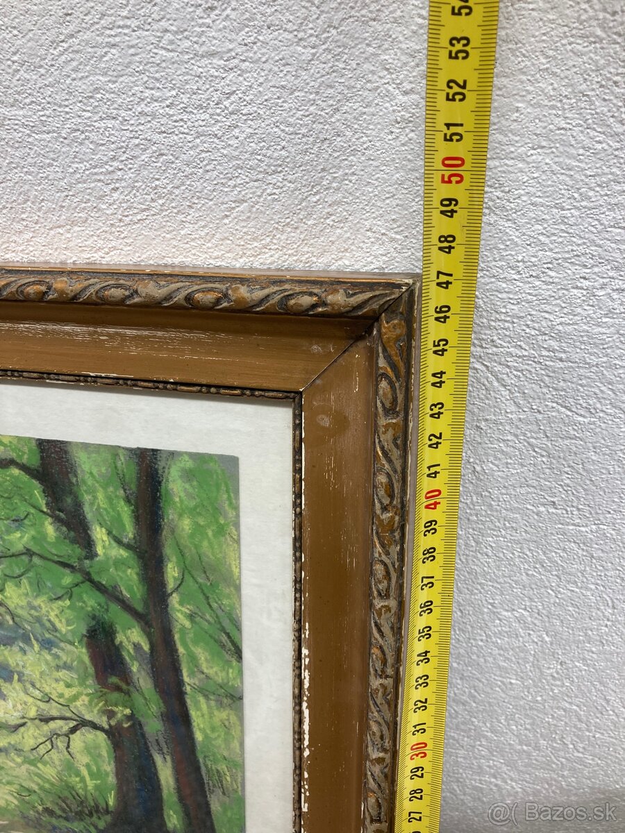 Predám obraz: Masarovič Jozef - Partia z lesa na kolibe - 5