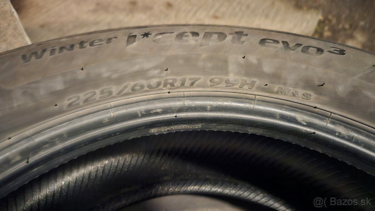Zimné pneumatiky Hankook 225/60 R17, DOT2021 - 5