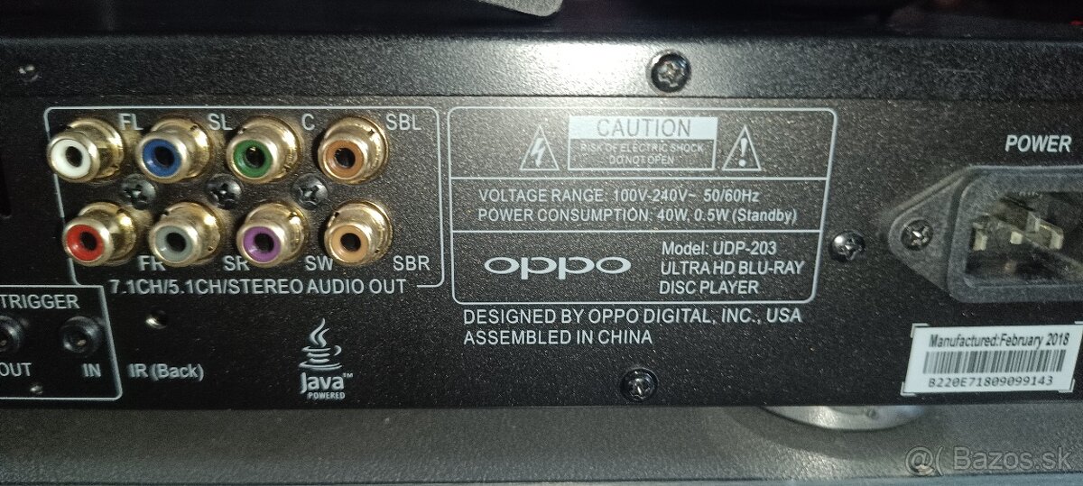BLUE RAY-OPPO - 5