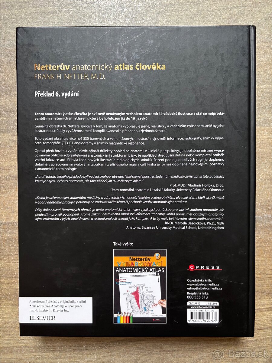 Netterův anatomický atlas člověka - 5