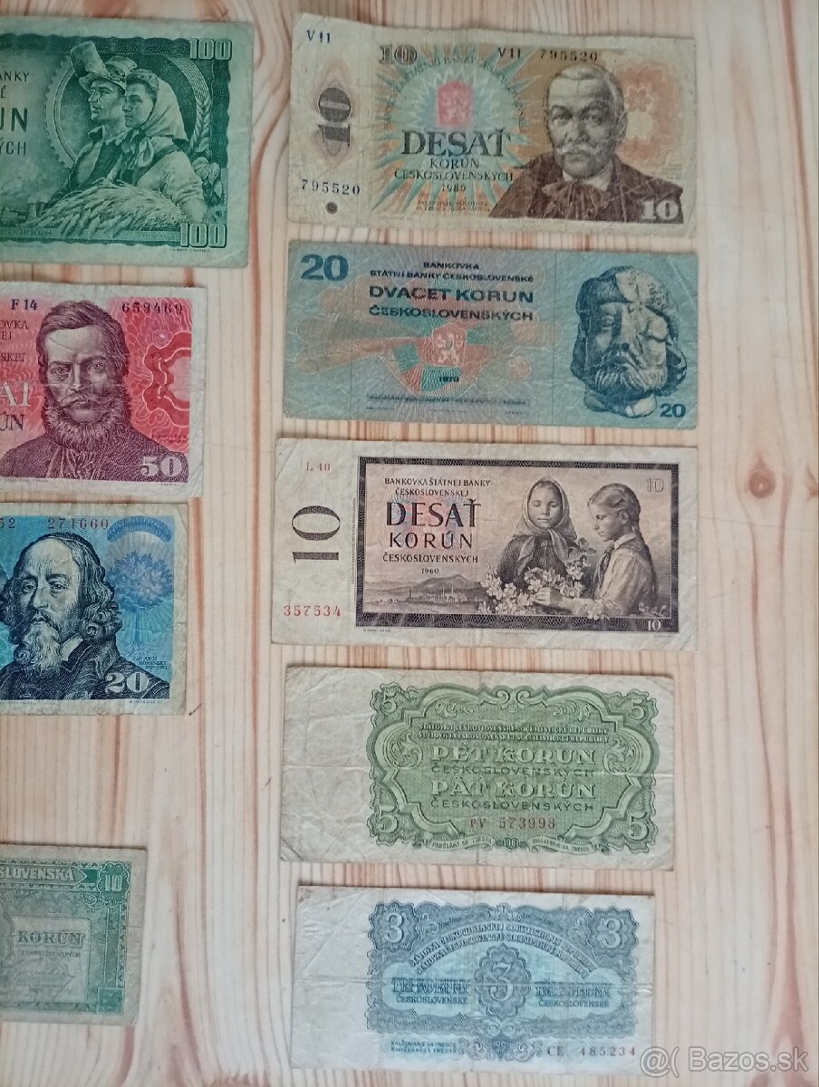 Bankovky Československo - 5