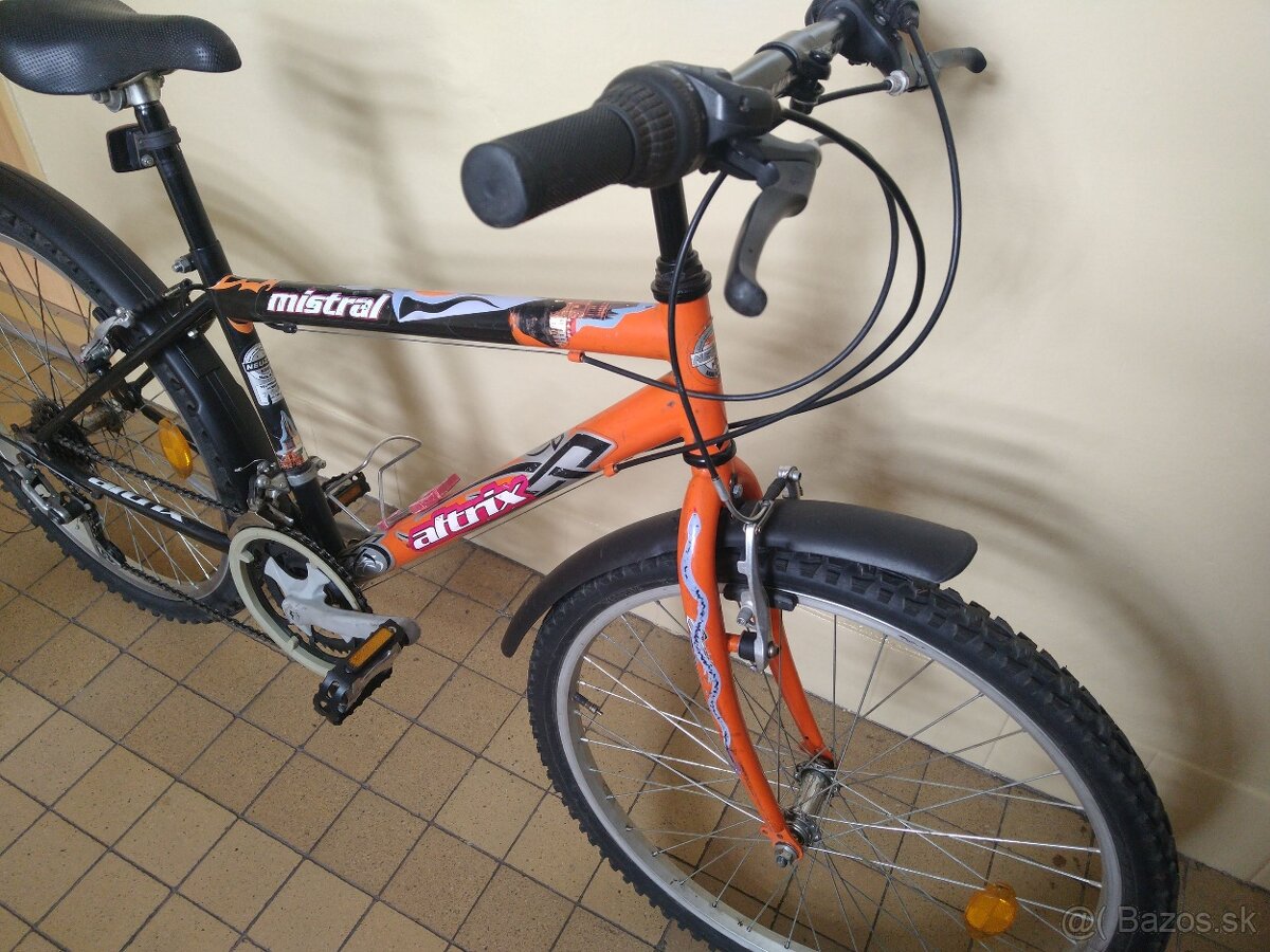 bicykel MISTRAL ALTRIX,24"kolesá,Top stav - 5