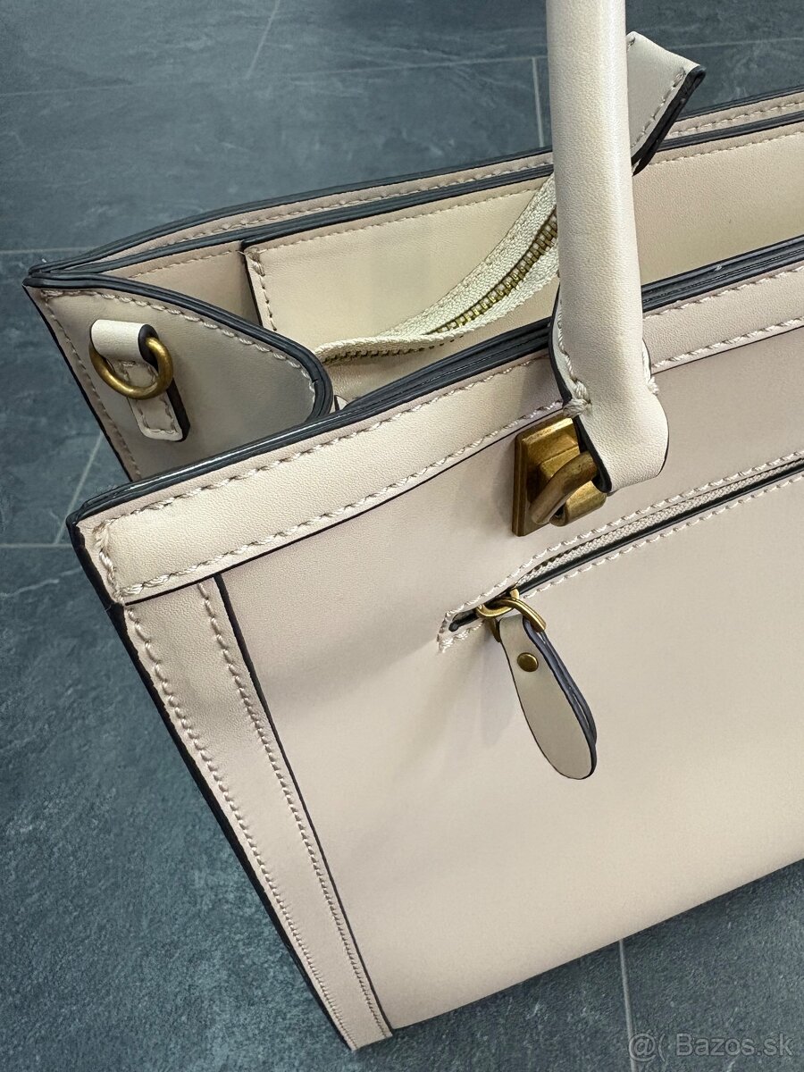 Kabelka Guess bežová - 5