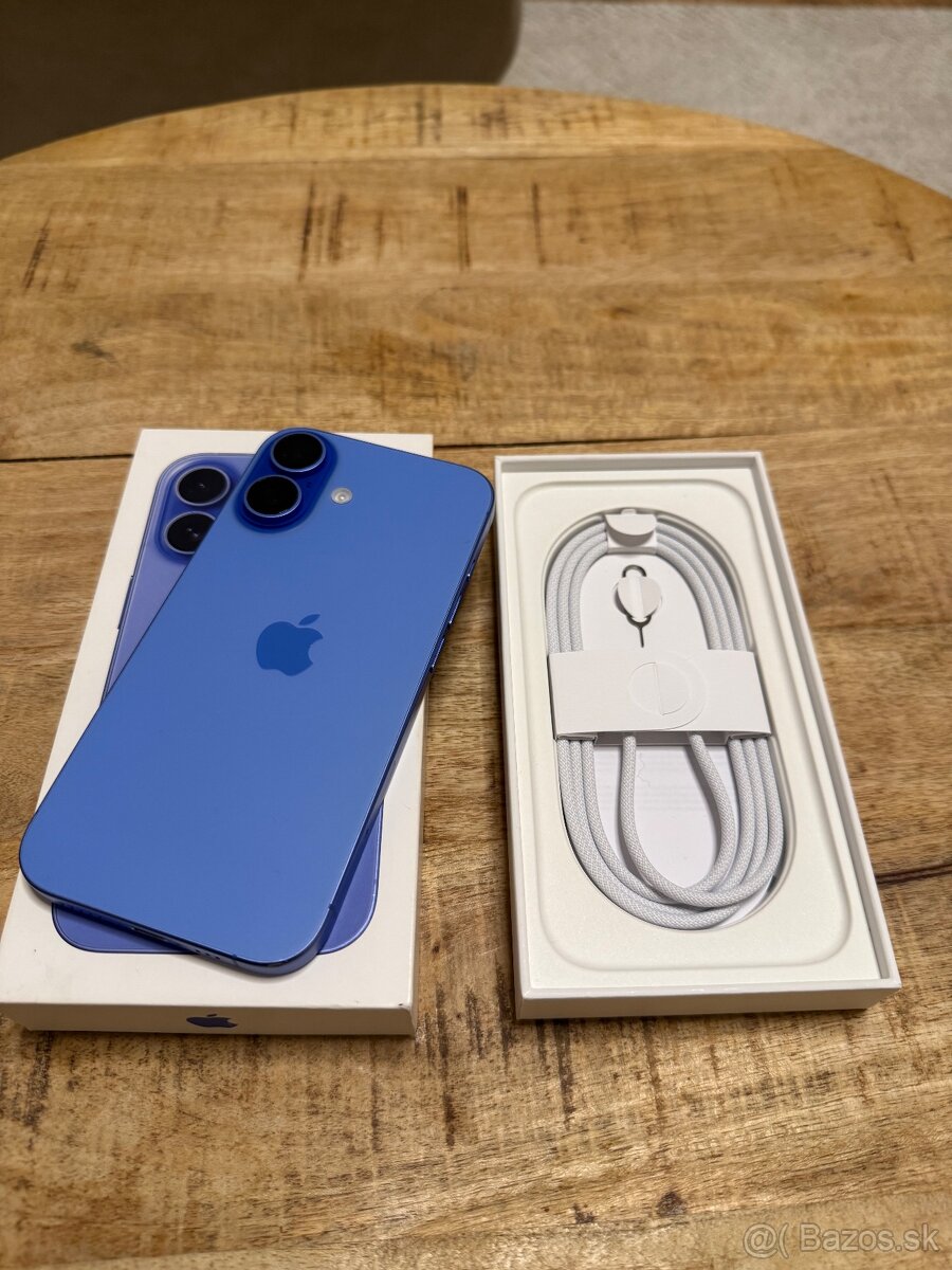Apple iPhone 16 128GB Ultramarine - 5