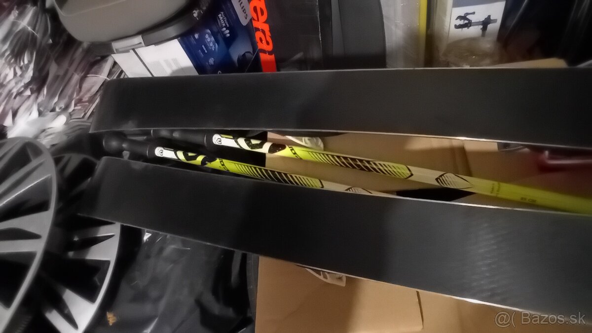 Predám detské lyže 100cm+palice. - 5