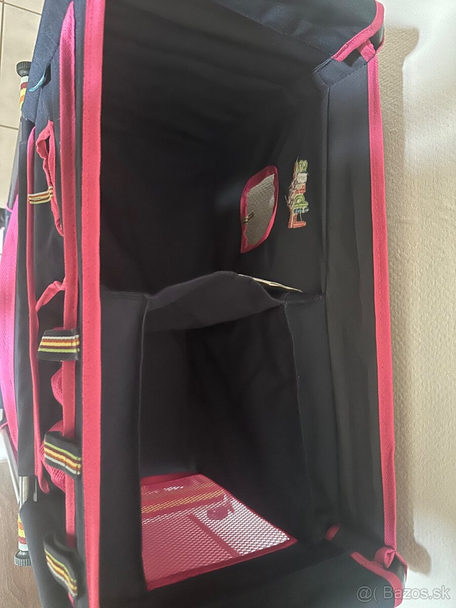 Ružovo-modrý prebaľovací pult - 5