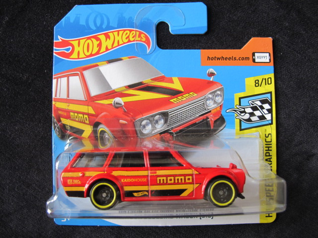 Hot Wheels 71 Datsun 510, Bluebird Wagon - 5