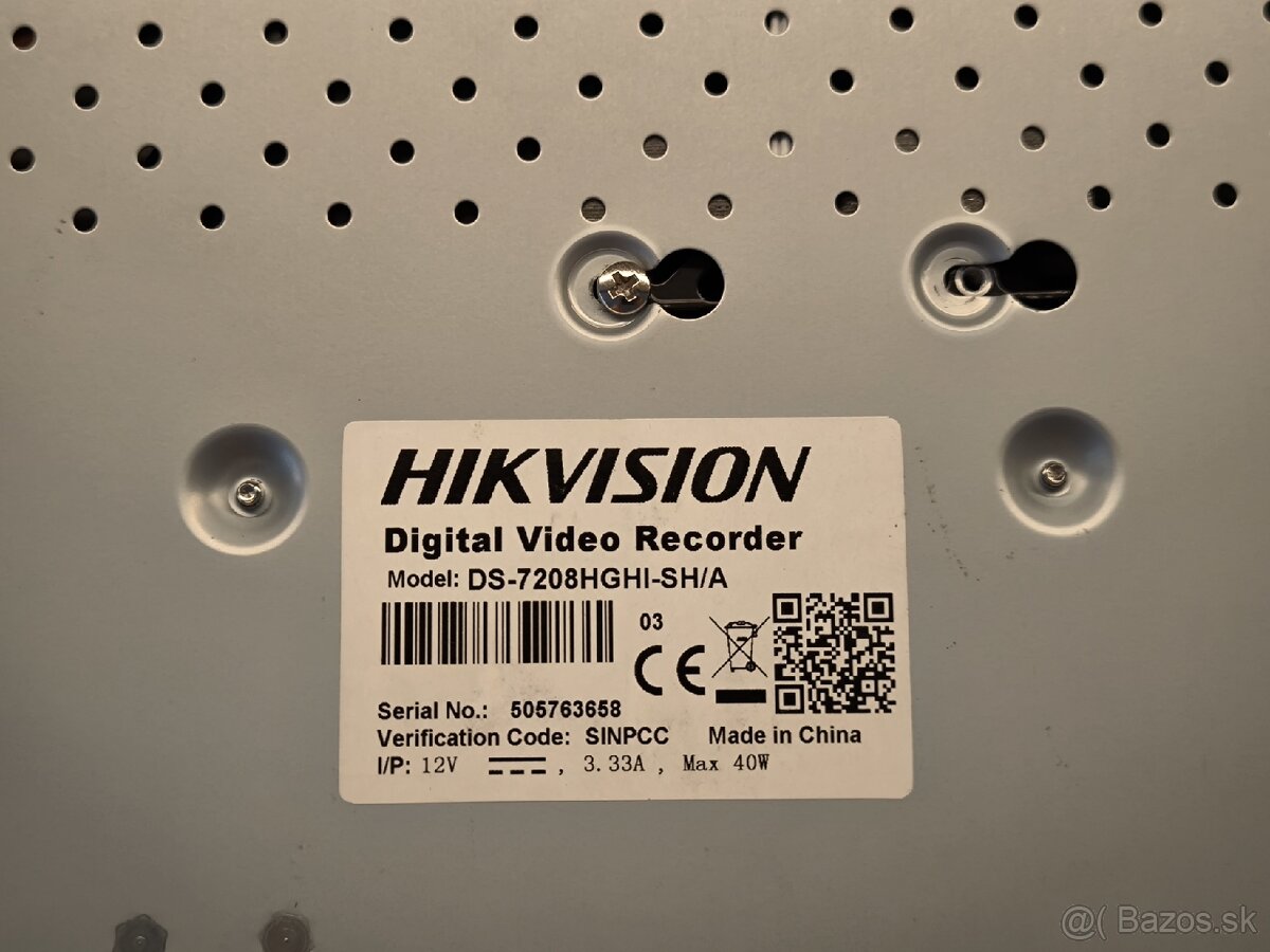 Hikvision kamerový set 8-kanálový 2MPix - 5