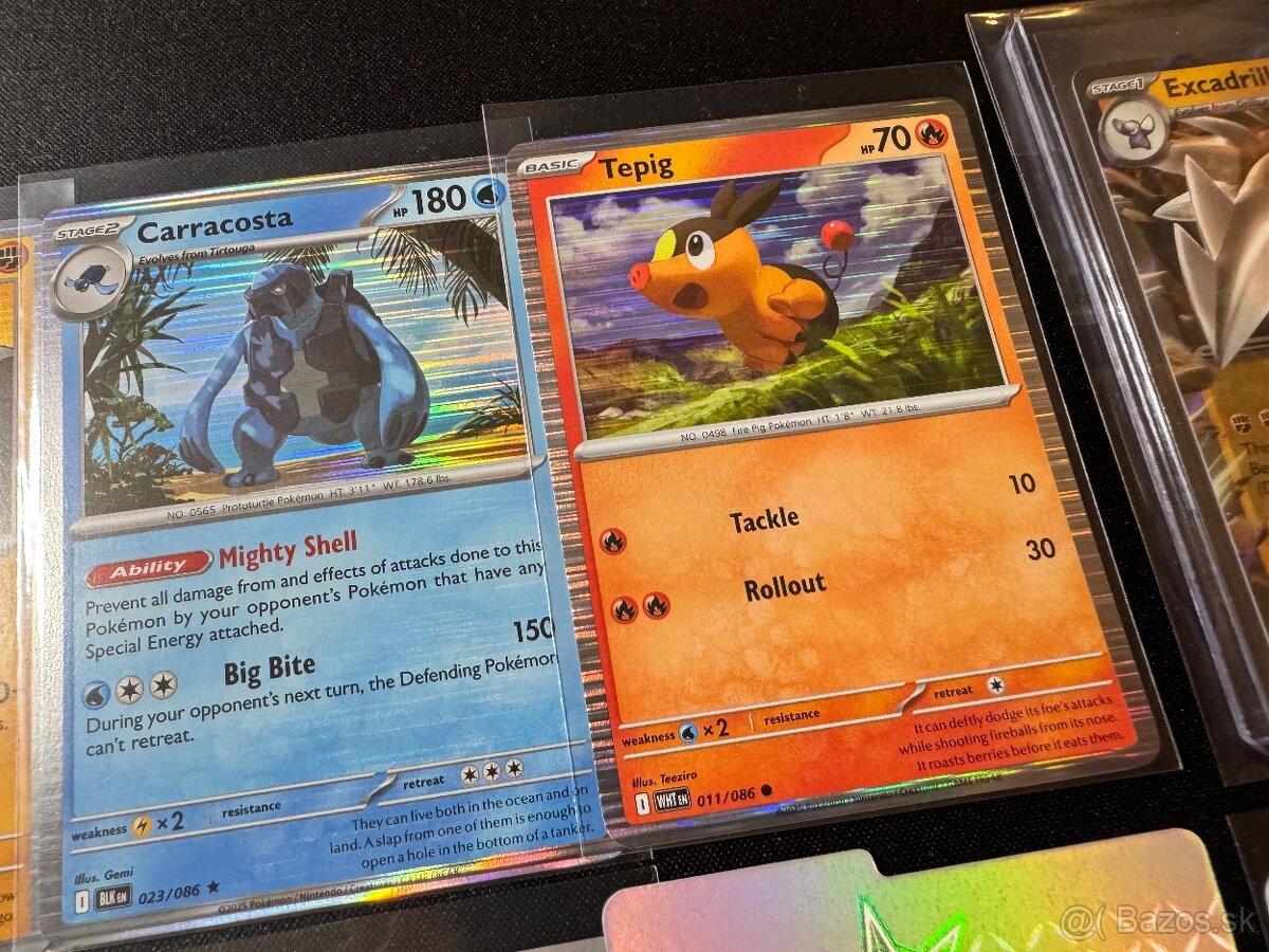 Pokemón MEGA balík D: 100ks kariet v obaloch s EX a darček - 5