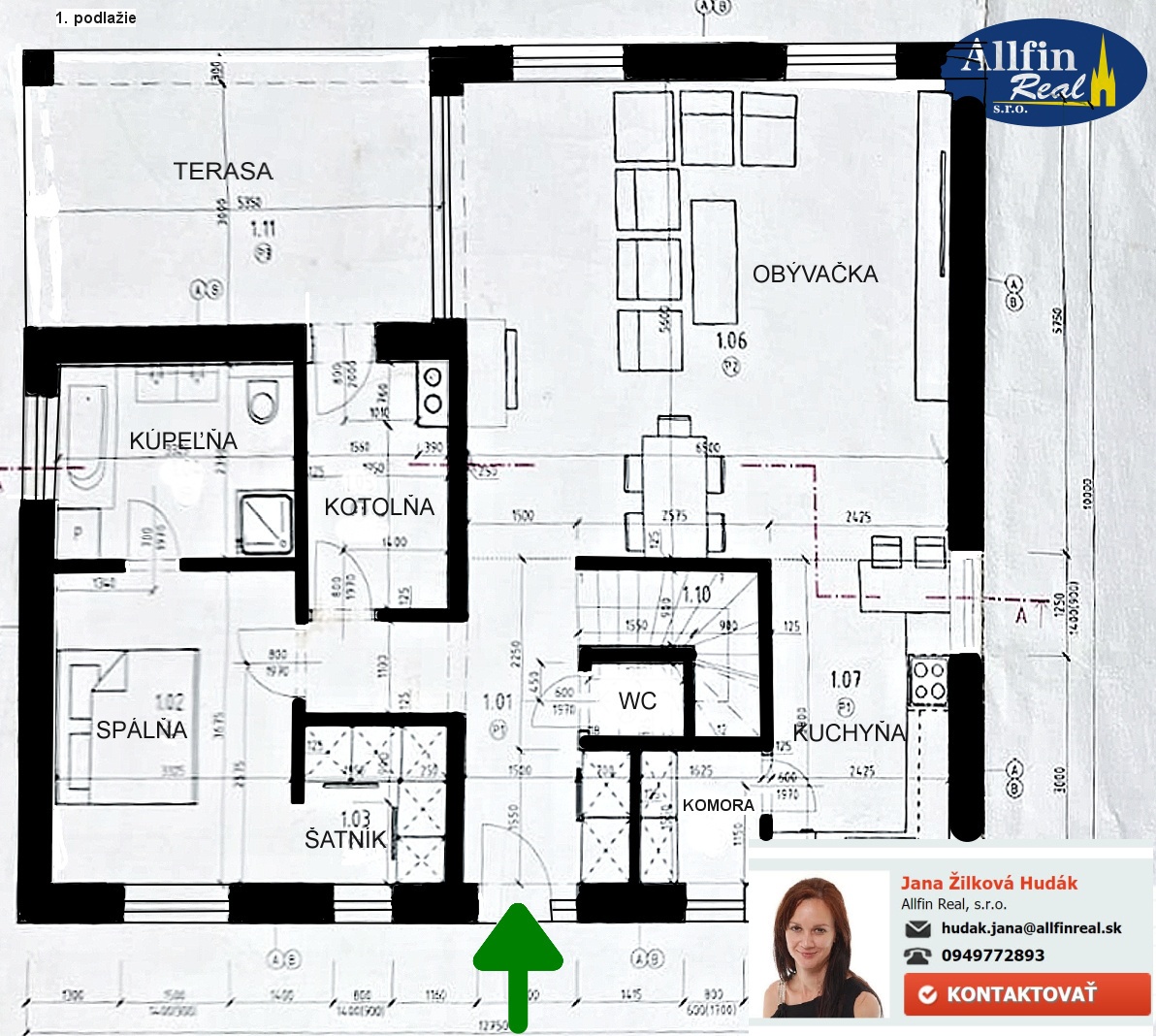 Nový RD s výnimočnou dispozíciou len 8 minút od Prešova. - 5