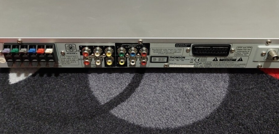 5.1 stereo Receiver RDS FM rádio DVD CD prehrávač SUBWOOFER - 5
